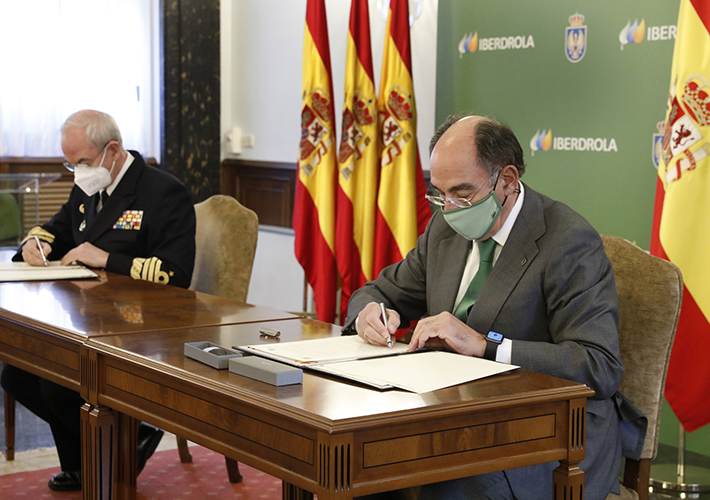 Foto Iberdrola y el Ministerio de Defensa amplían su colaboración en programas de investigación y formación.